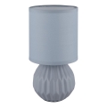 Globo - Stolná lampa 1xE14/40W/230V modrá