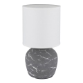 Globo - Stolná lampa 1xE14/40W/230V šedá