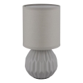 Globo - Stolná lampa 1xE14/40W/230V šedá