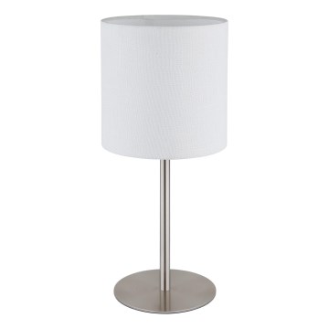 Globo - Stolná lampa 1xE27/40W/230V biela