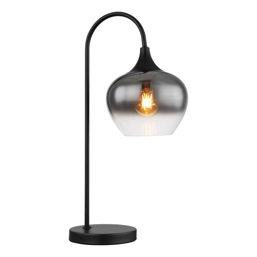 Globo - Stolná lampa 1xE27/40W/230V čierna