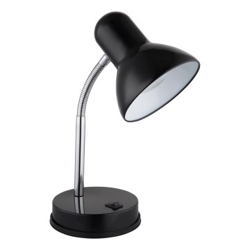 Globo - Stolná lampa 1xE27/40W/230V čierna