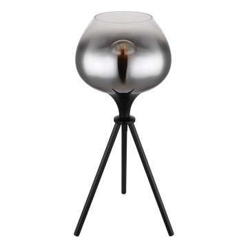 Globo - Stolná lampa 1xE27/40W/230V čierna