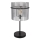 Globo - Stolná lampa 1xE27/60W/230V pr. 30 cm čierna