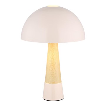 Globo - Stolná lampa 1xE27ILLU/40W/230V béžová