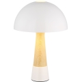 Globo - Stolná lampa 1xE27ILLU/40W/230V biela