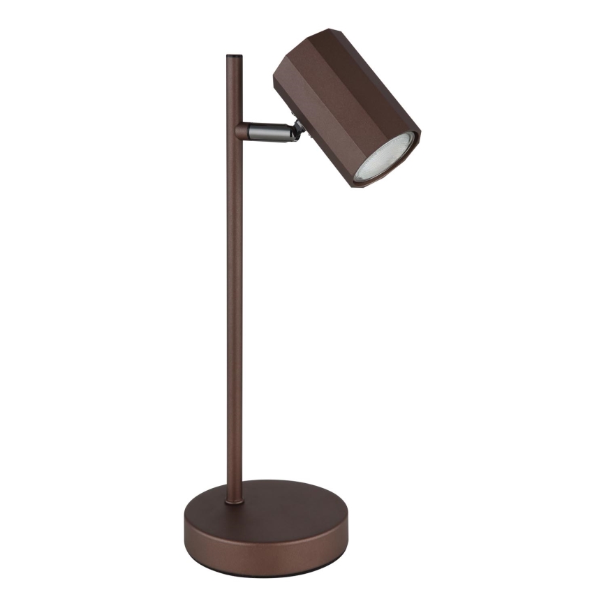 Globo - Stolná lampa 1xGU10/5W/230V hnedá