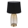 Globo - Stolová lampa 1xE27/40W/230V čierna/hnedá