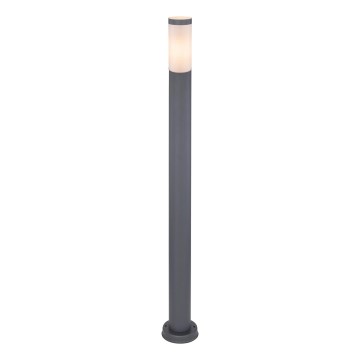Globo - Vonkajšia lampa 1xE27/60W/230V IP44 110 cm antracit