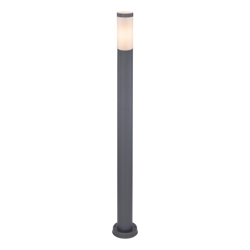 Globo - Vonkajšia lampa 1xE27/60W/230V IP44 110 cm antracit