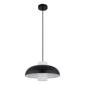 Globo - Závesné svietidlo na lanku 1xE27/60W/230V čierne