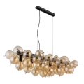 Globo - Závesný luster na lankách 6xE14/25W/230V zlatý