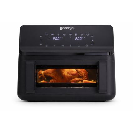 GORENJE AF2700BP - Teplovzdušná fritéza 9 l 2700W/230V čierna