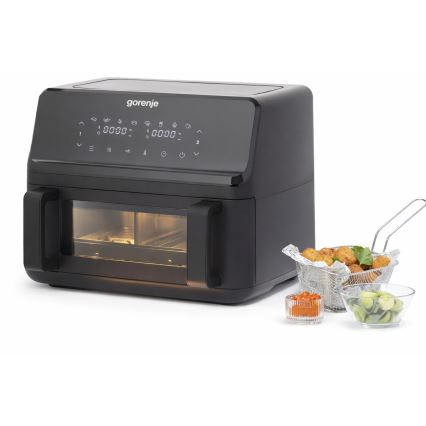 GORENJE AF2700BP - Teplovzdušná fritéza 9 l 2700W/230V čierna