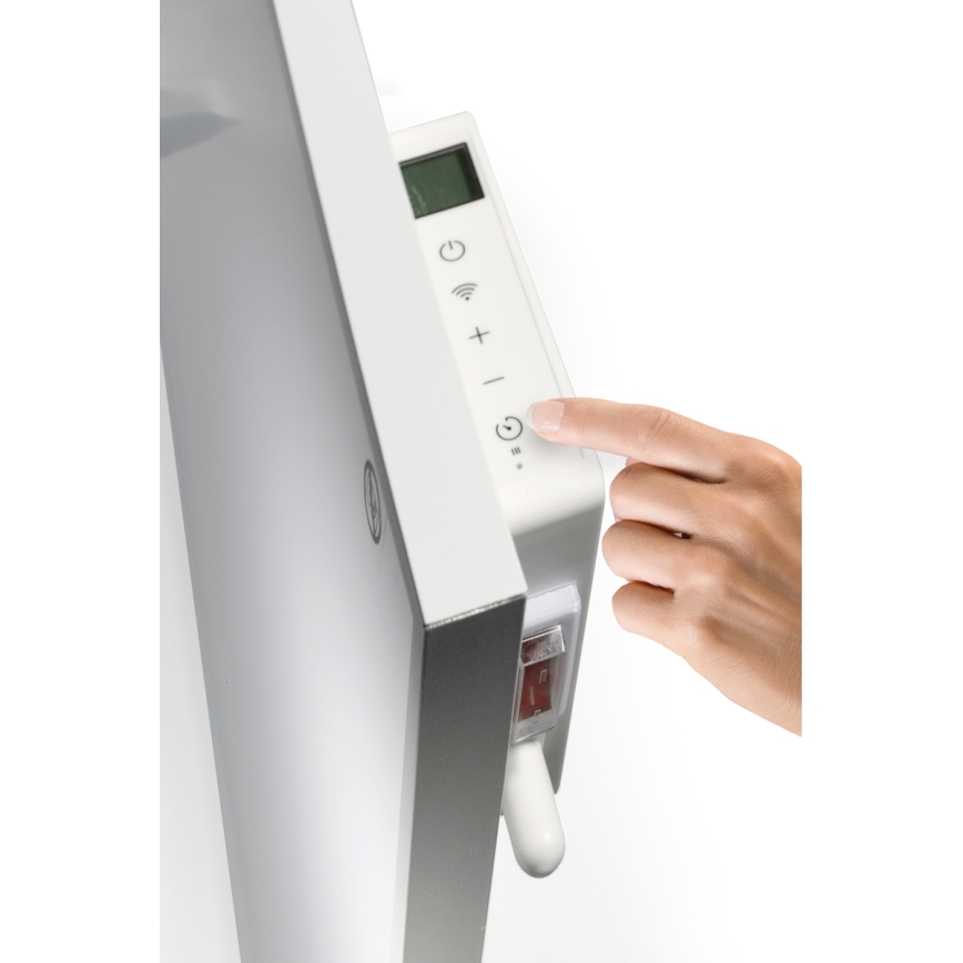 GORENJE IR540W - Inteligentný elektrický infračervený panel 540 W s časovačom IP44 Wi-Fi biela