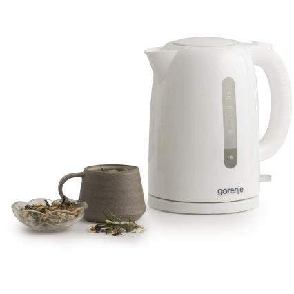 GORENJE K17W - Rýchlovarná kanvica 1,7 l 2200W/230V biela