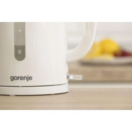 GORENJE K17W - Rýchlovarná kanvica 1,7 l 2200W/230V biela