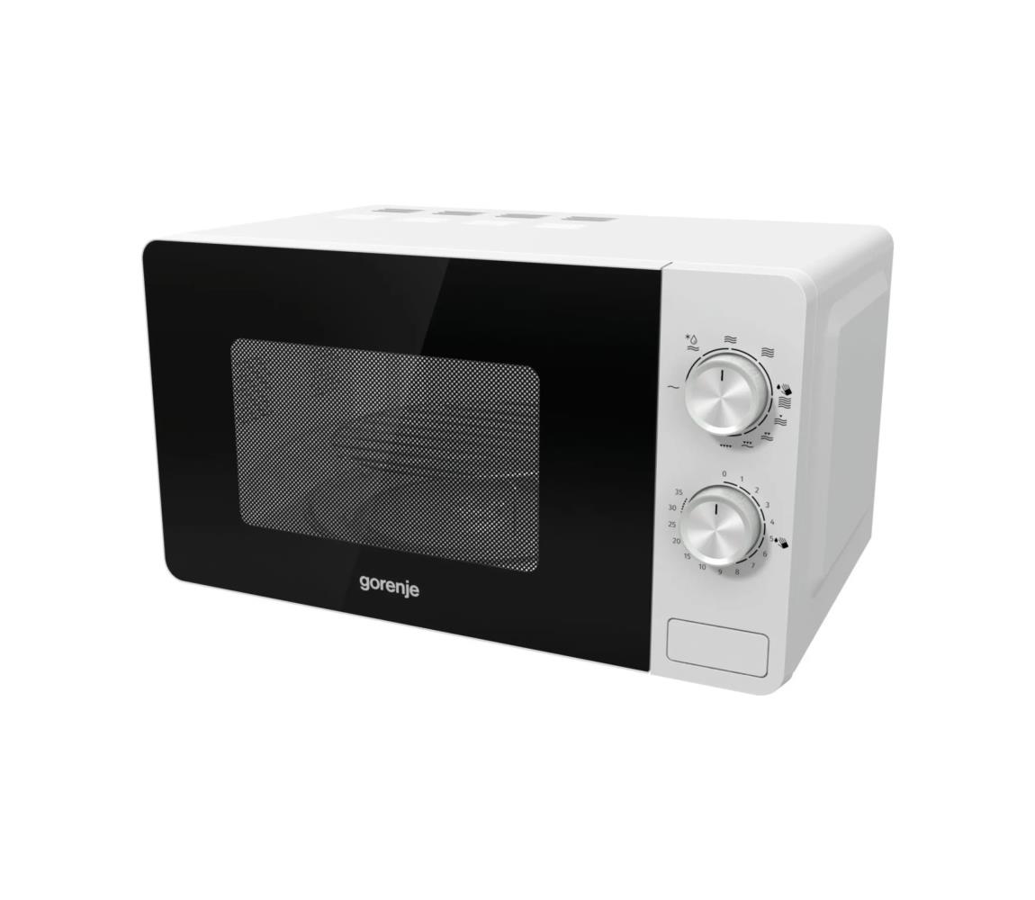 GORENJE MO20E2W - Mikrovlnná rúra s grilom 800W/230V 20 l biela 733235