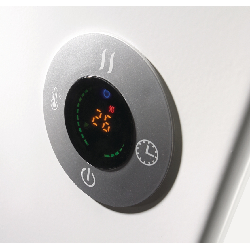 GORENJE OPTIHEAT 2000EWP - Inteligentný elektrický priamotop/konvektor 2000W IP44 Wi-Fi biela