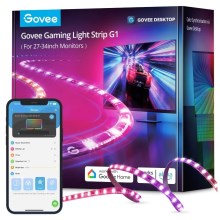 Govee - Dreamview G1 Smart LED RGBIC podsvietenie monitora 27-34" Wi-Fi