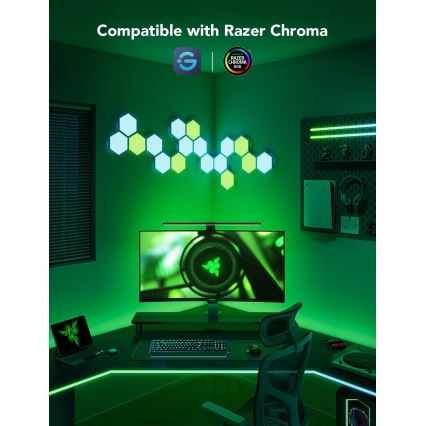 Govee - Dreamview G1 Smart LED RGBIC podsvietenie monitora 27-34" Wi-Fi