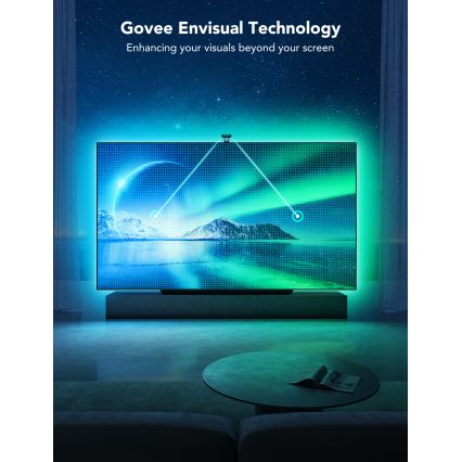 Govee - DreamView T2 DUAL TV 75-85 SMART LED podsvietenie RGBIC Wi-Fi + diaľkové ovládanie