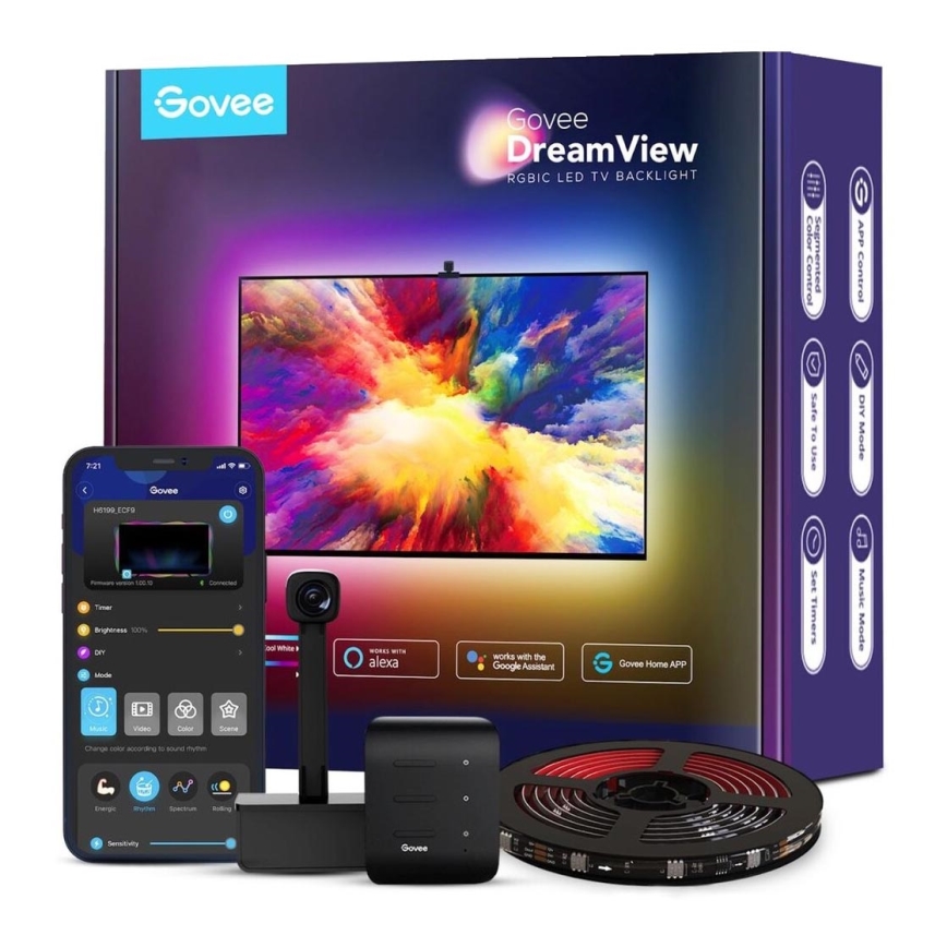 Govee - DreamView TV 55-65" SMART LED podsvietenie RGBIC Wi-Fi