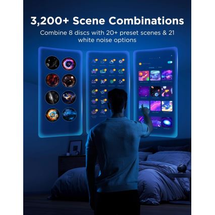 Govee - Galaxy Light Projector 2 Pro Matter s reproduktorom Wi‑Fi