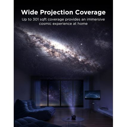 Govee - Galaxy Light Projector 2 Pro Matter s reproduktorom Wi‑Fi