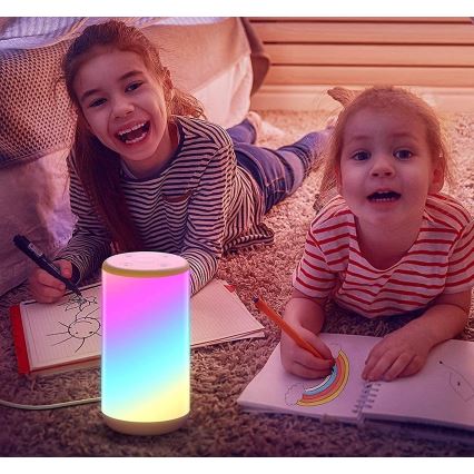 Govee - LED RGBIC Stmievateľná stolná lampa AURA 2 2200-6500K Wi-Fi Matter