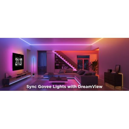 Govee - LED RGBICW Stmievateľný pásik COB 3780 diód 3m Wi-Fi Matter