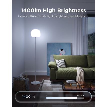 Govee - LED RGBICWW Stmievateľná stojacia lampa LANTERN MATTER LED/24W/230V Wi-Fi 160 cm