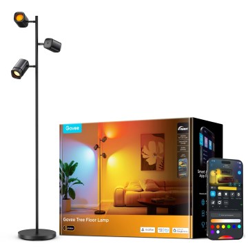 Govee - LED RGBICWW Stmievateľná stojacia lampa TREE MATTER LED/48W/230V Wi-Fi