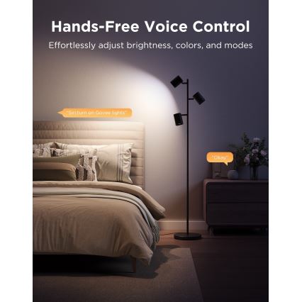 Govee - LED RGBICWW Stmievateľná stojacia lampa TREE MATTER LED/48W/230V Wi-Fi