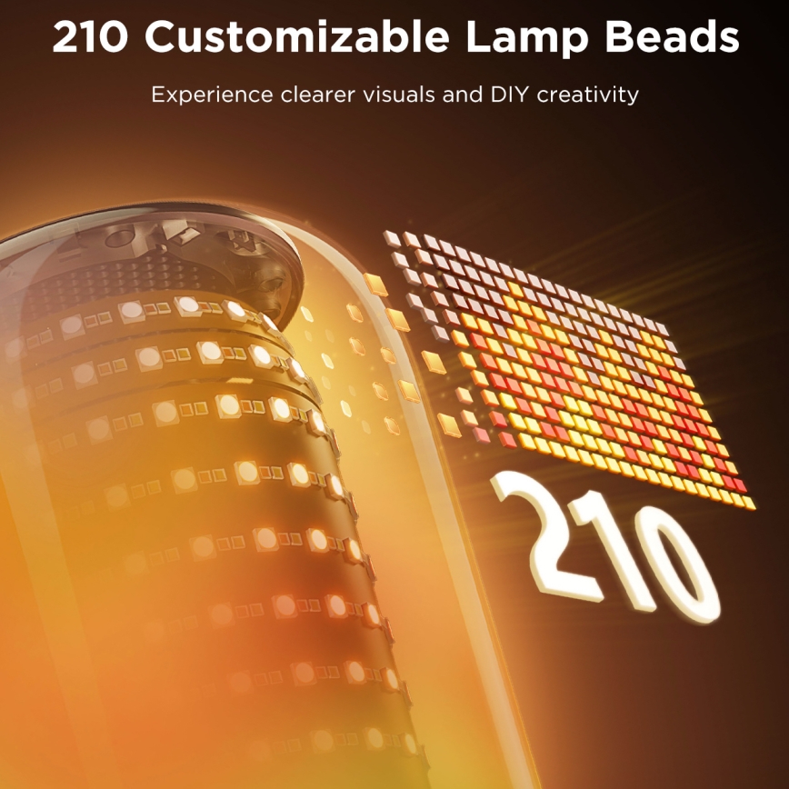 Govee - LED RGBW Stmievateľná stolová lampa s reproduktorom LED/36W/12V Wi-Fi