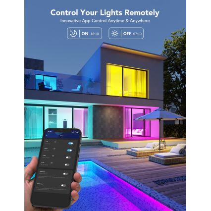 Govee - LED RGBWW Stmievateľná žiarovka Smart E27/12W/230V 2700-6500K Wi-Fi