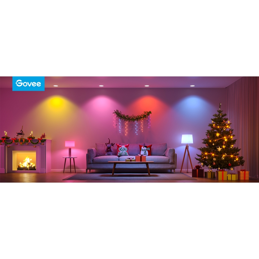 Govee - LED RGBWW Stmievateľná žiarovka Smart E27/12W/230V 2700-6500K Wi-Fi