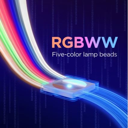 Govee - LED RGBWWIC Stmievateľný pásik Strip Light 2 Pro 5m Wi-Fi Matter