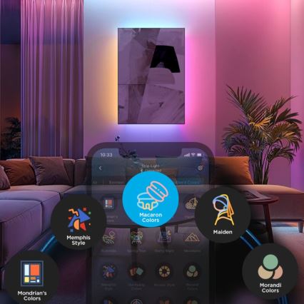 Govee - LED RGBWWIC Stmievateľný pásik Strip Light 2 Pro 5m Wi-Fi Matter