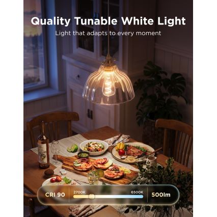 Govee - SADA 2xLED RGBWW Stmievateľná žiarovka Smart MATTER ST64 E27/5W/230V 2700-6500K Wi-Fi