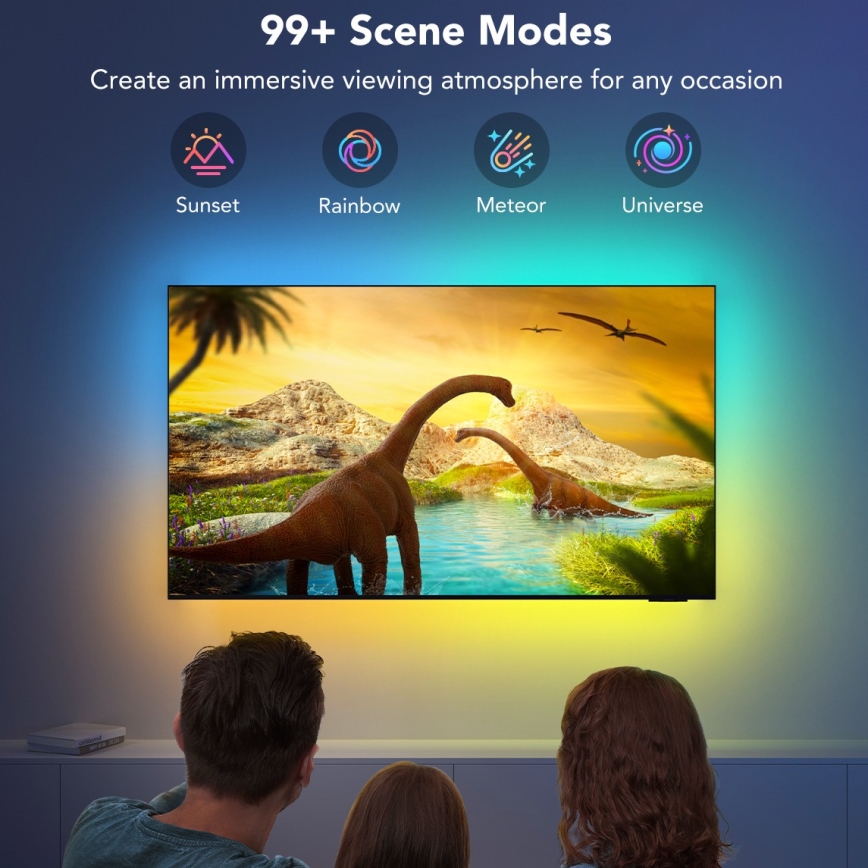 Govee - TV 40-50 SMART LED podsvietenie RGBIC Wi-Fi