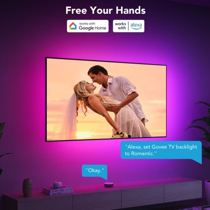 Govee - TV 40-50 SMART LED podsvietenie RGBIC Wi-Fi