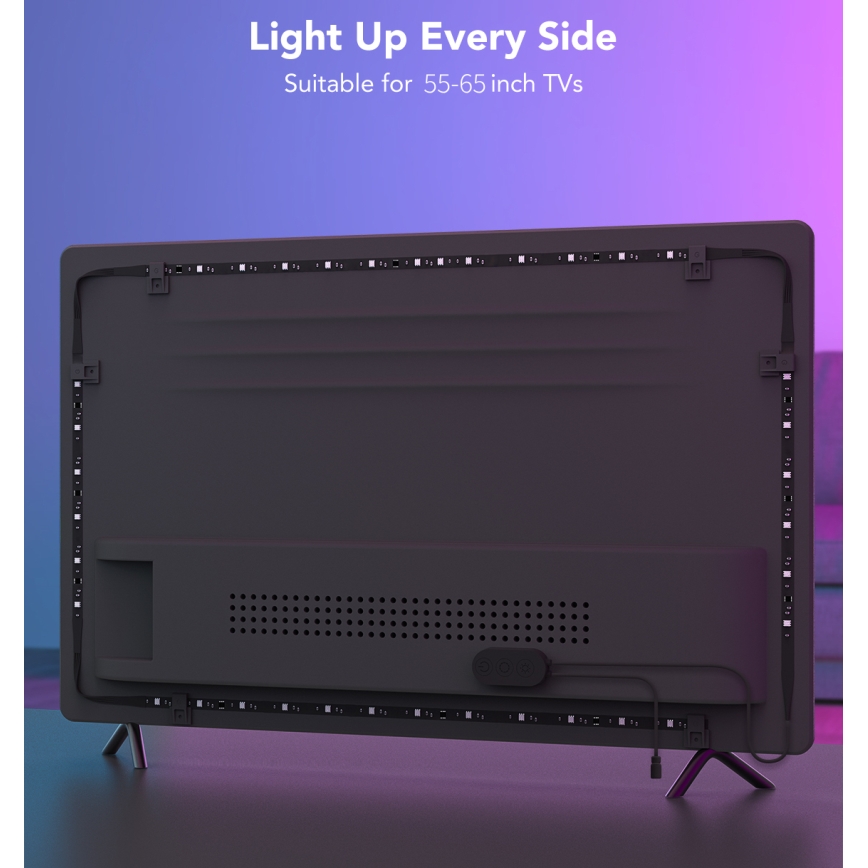 Govee - TV 55-65 SMART LED podsvietenie RGBIC Wi-Fi