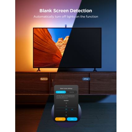 Govee - TV Backlight 3 Lite TV 75-85" SMART LED podsvietenie RGBICW Wi-Fi IP67