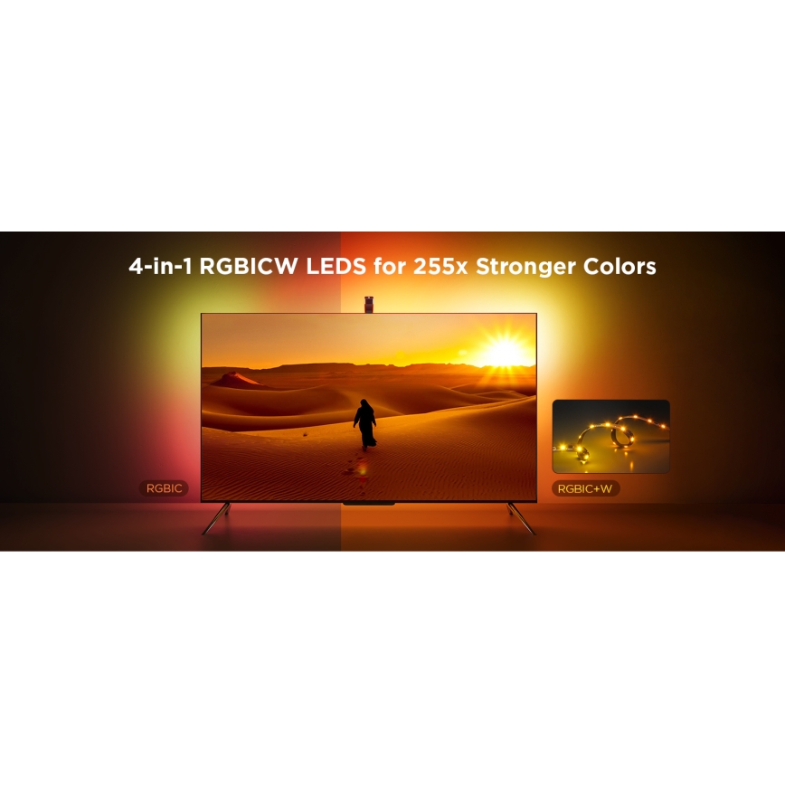 Govee - TV Backlight 3 Lite TV 75-85" SMART LED podsvietenie RGBICW Wi-Fi IP67
