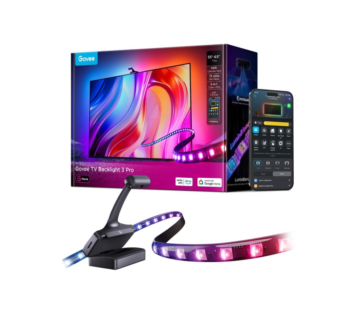 Govee - TV Backlight 3 Pro 55-65" SMART LED podsvietenie RGBIC Wi-Fi R2A80C11