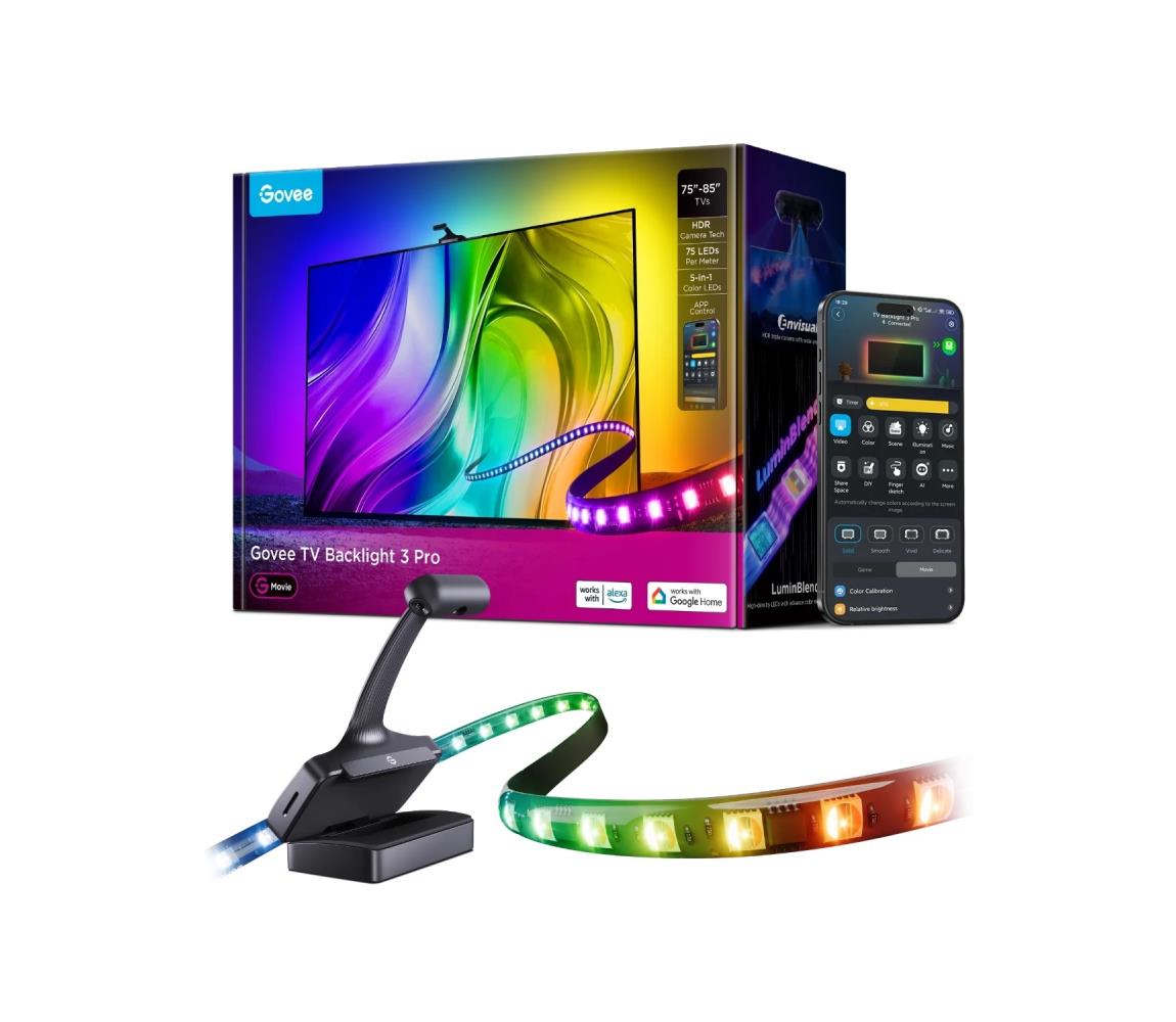 Govee - TV Backlight 3 Pro 75-85" SMART LED podsvietenie RGBIC Wi-Fi R2A81C11