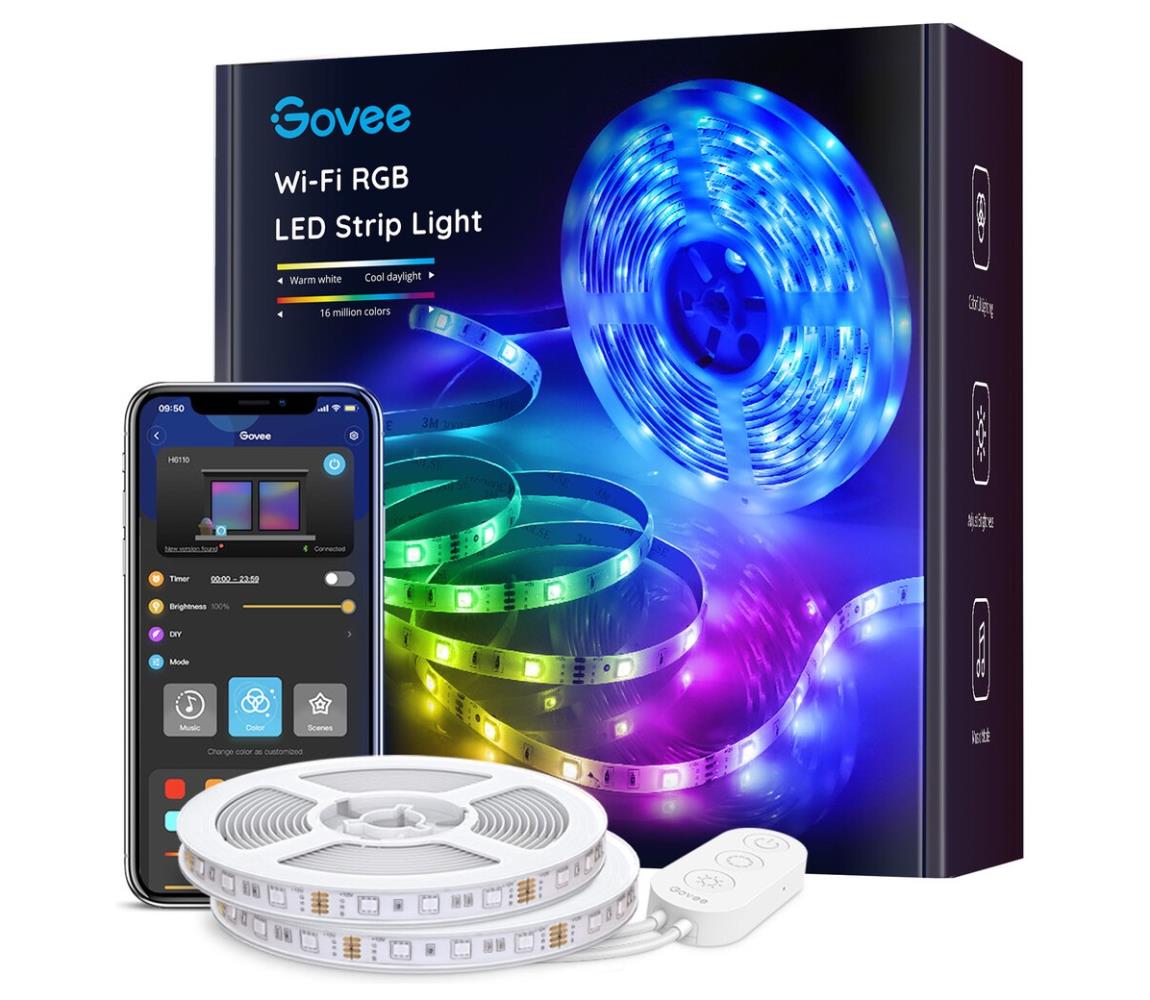 Govee Govee - Wi-Fi RGB Smart LED pásik 10m