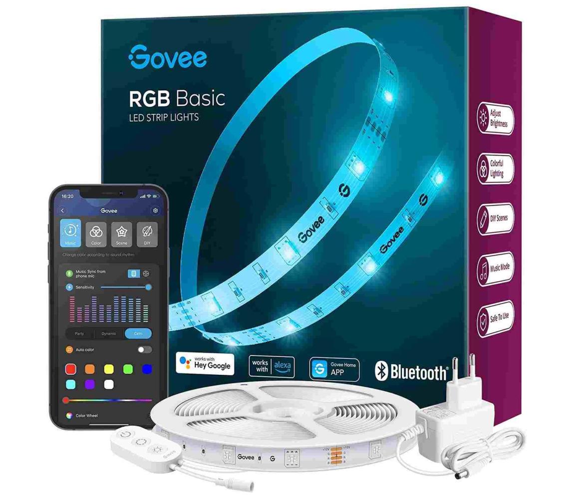 Govee Govee - Wi-Fi RGB Smart LED pásik 5m