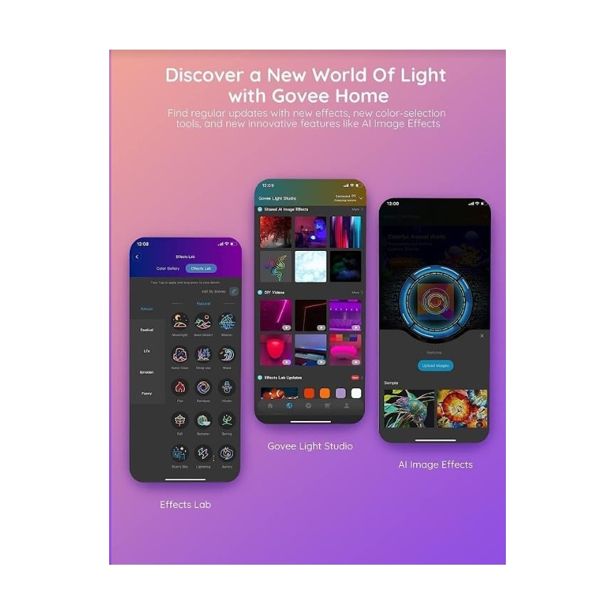 Govee - Wi-Fi RGBIC PRO Smart LED pásik 10m